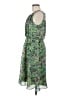Jessica Howard 100% Polyester Paisley Green Cocktail Dress Size 6 - photo 5