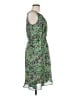 Jessica Howard 100% Polyester Paisley Green Cocktail Dress Size 6 - photo 4