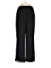 Le Bos 100% Polyester Solid Black Dress Pants Size 10 - photo 1