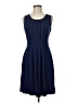 Max Studio Solid Blue Cocktail Dress Size M - photo 1