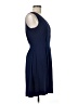 Max Studio Solid Blue Cocktail Dress Size M - photo 4