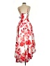 Windsor 100% Polyester Floral Red Cocktail Dress Size 3 - photo 2