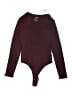 REORIA Burgundy Bodysuit Size M - photo 1