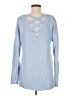 1.State Blue Pullover Sweater Size M - photo 2