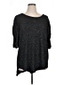 By Design Black 3/4 Sleeve Top Size 1X - photo 1