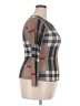 Assorted Brands Plaid Brown 3/4 Sleeve T-Shirt Size 2X - photo 4