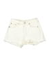 Levi's Ivory Denim Shorts Size 29 waist (estimated) - photo 1
