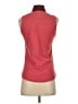 FORAY GOLF Red Sleeveless Button-Down Shirt Size XS - photo 2