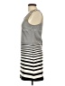Moon Stripes Gray White Casual Dress Size 11 - photo 5