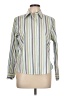 Foxcroft Stripes Green Long Sleeve Button-Down Shirt Size 12 (petite) - photo 1
