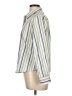 Foxcroft Stripes Green Long Sleeve Button-Down Shirt Size 12 (petite) - photo 5