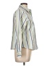 Foxcroft Stripes Green Long Sleeve Button-Down Shirt Size 12 (petite) - photo 4