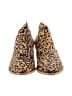 Antelope Animal Print Brown Tan Ankle Boots Size EU 41 - photo 2
