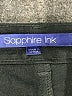 Sapphire Ink Black Casual Pants Size 13 - photo 4