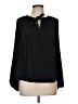 Gibson Latimer 100% Polyester Black Long Sleeve Blouse Size M - photo 1