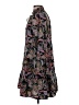 Impressions 100% Polyester Paisley Black Casual Dress Size S - photo 5