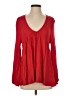 Eri + Ali Red Long Sleeve Blouse Size S - photo 1