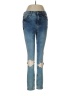 Free People Hearts Blue Jeans Size 29R - photo 1
