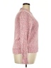 J.Crew Factory Store 100% Cotton Tweed Pink Pullover Sweater Size XXL - photo 4