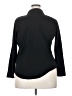 Chaps Black 3/4 Sleeve Button-Down Shirt Size 2X - photo 2