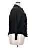 Chaps Black 3/4 Sleeve Button-Down Shirt Size 2X - photo 4