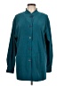 Clothing Co. by Notations Teal 3/4 Sleeve Blouse Size L - photo 1