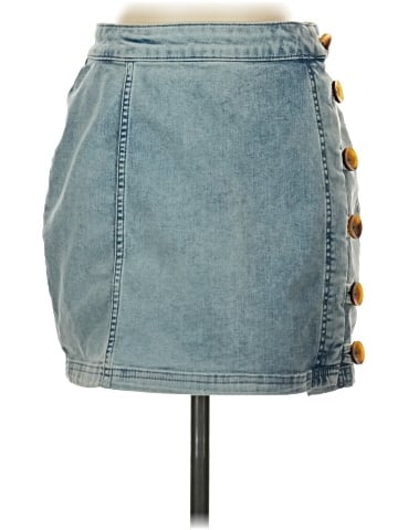 Free People Denim Skirt (view 1)