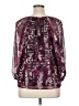 Veronica M. 100% Polyester Purple 3/4 Sleeve Blouse Size XL - photo 2