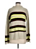 RD Style Stripes Green Turtleneck Sweater Size M - photo 1