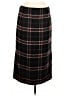 Talbots Plaid Black Wool Skirt Size M (estimated) - photo 1
