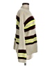 RD Style Stripes Green Turtleneck Sweater Size M - photo 4