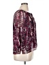 Veronica M. 100% Polyester Purple 3/4 Sleeve Blouse Size XL - photo 4