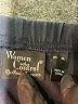 Women With Control Solid Blue Casual Pants Size XL - photo 4