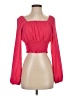 Shein Pink 3/4 Sleeve Blouse Size 4 - photo 1