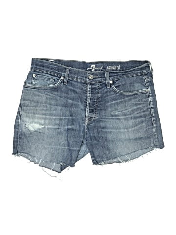 7 For All Mankind Denim Shorts (view 1)