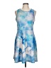 Assorted Brands Tie-dye Blue Casual Dress Size L - photo 1