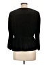 MNG Black 3/4 Sleeve Blouse Size 10 - photo 2