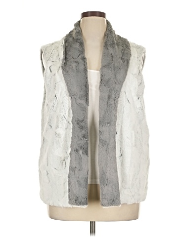 Alfred Dunner Faux Fur Vest (view 1)