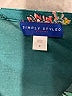 Simply Styled 100% Rayon Teal 3/4 Sleeve Blouse Size M - photo 4