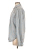Gap 100% Cotton Checkered-gingham Blue Long Sleeve Button-Down Shirt Size M - photo 5