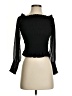 Express 100% Polyester Black 3/4 Sleeve Blouse Size XS - photo 1