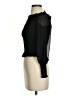 Express 100% Polyester Black 3/4 Sleeve Blouse Size XS - photo 5