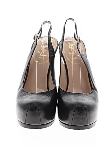 Yves Saint Laurent Tribtoo Platform Slingback Pumps (view 2)