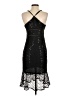 Lulus 100% Polyester Stars Black Cocktail Dress Size S - photo 2