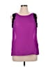 Worthington 100% Polyester Purple Sleeveless Blouse Size XL - photo 1