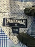 Panhandle Slim 100% Cotton Checkered-gingham Blue Long Sleeve Button-Down Shirt Size 10 - photo 3