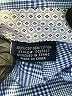 Panhandle Slim 100% Cotton Checkered-gingham Blue Long Sleeve Button-Down Shirt Size 10 - photo 4