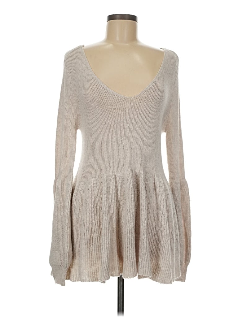 Pre-owned Lc Lauren Conrad Casual Dress In Gray