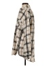 La Miel Plaid Gray Long Sleeve Button-Down Shirt Size S - photo 5