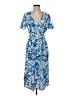 Unbranded Paisley Blue Casual Dress Size S - photo 1